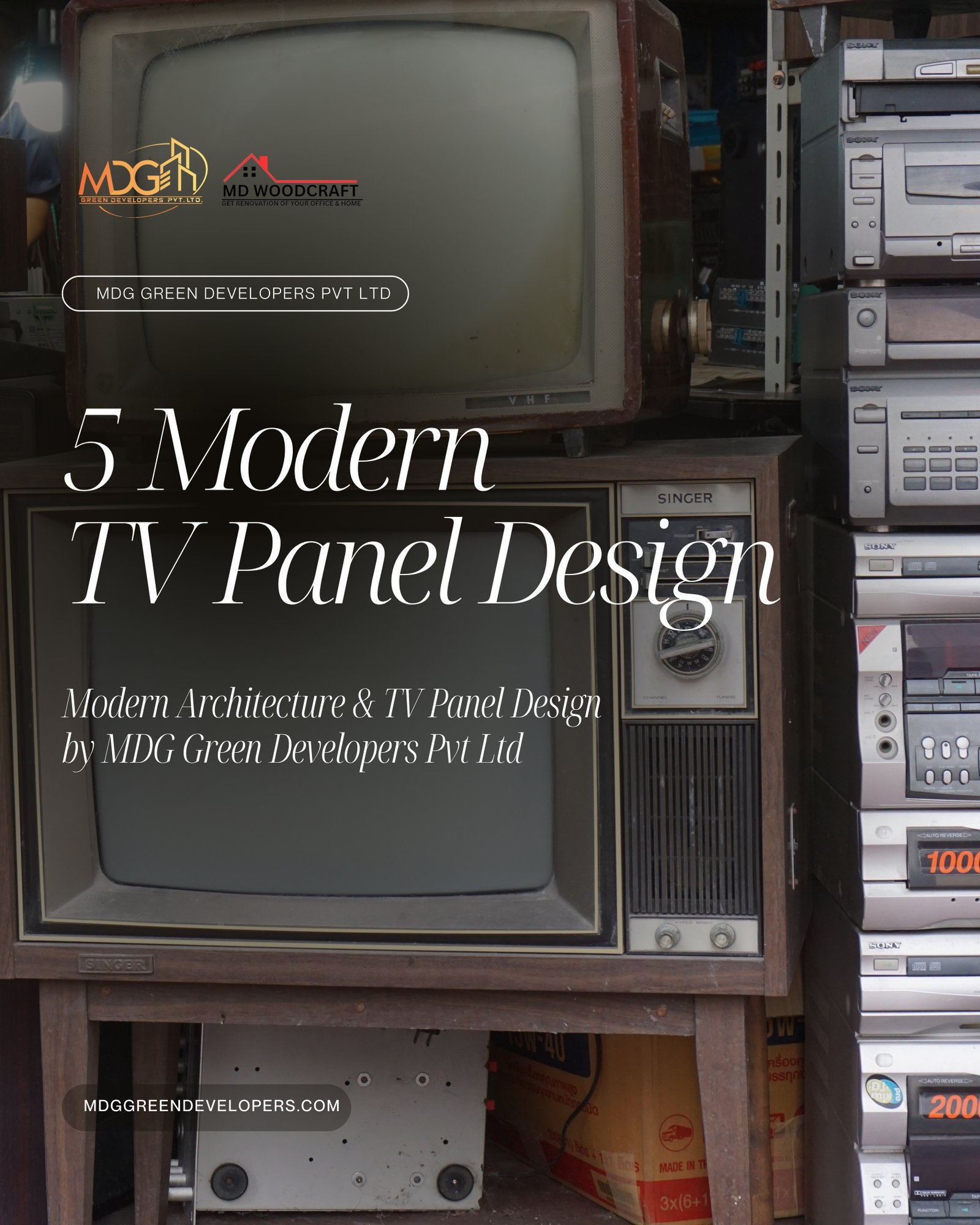 Sleek, Functional, and Stylish: Modern TV Panel Designs for Every Living Space